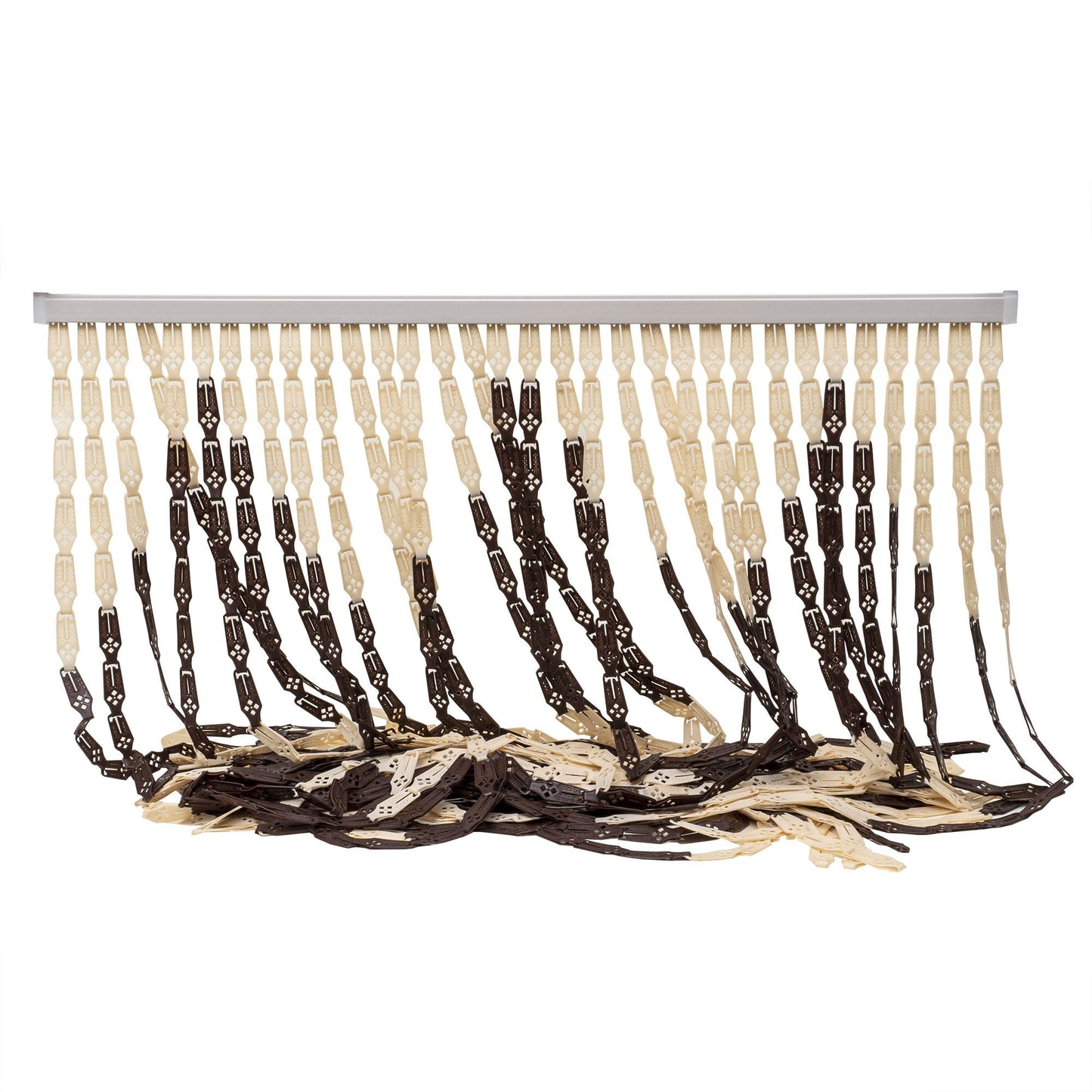 Perdea Muste/Tantari/Insecte Hozro, Plastic, PVC, cu Bara Perdea Usa Impotriva Insectelor - Inele din Plastic, 90X200 CM BESTSELLS
