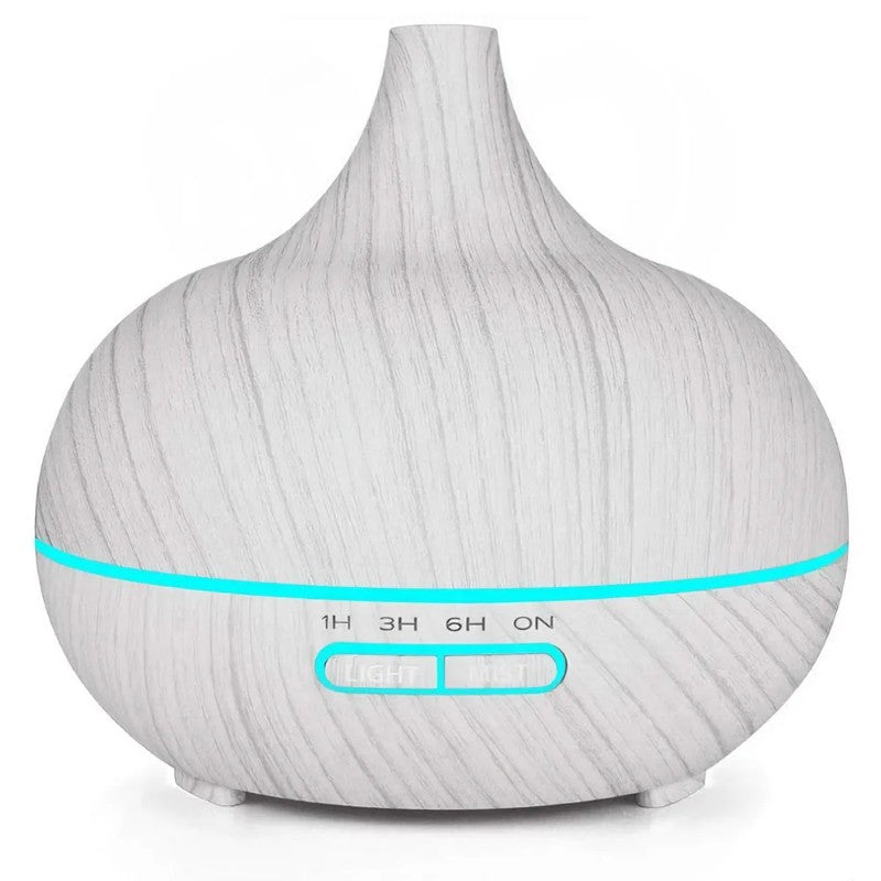 🌬️ Difuzor de Aromaterapie – 7 Culori LED, 2 Moduri de Lumină, 200ml, Silentios, Umidificator, Relaxare Totală BESTSELLS