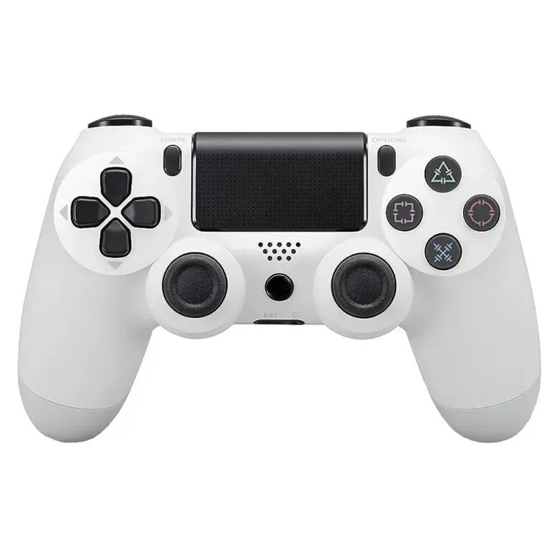 Controller Wireless HOZRO, DoubleShock , compatibil cu PS4, vibratie dubla, baterie performanta, alb