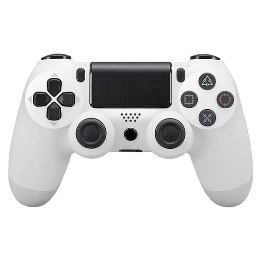 Controller Wireless HOZRO, DoubleShock , compatibil cu PS4, vibratie dubla, baterie performanta, alb