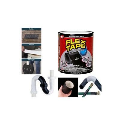🛠 Bandă Adezivă Reparatoare Flex Tape – Soluția Rapidă și Durabilă pentru Orice Reparație! 🔧💪 BESTSELLS