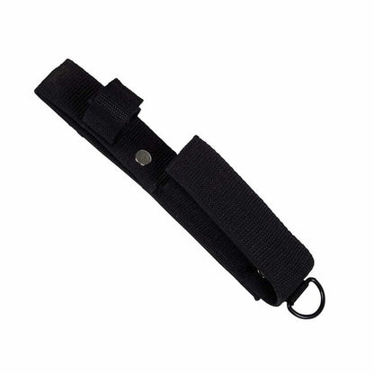 Baston telescopic 64 cm Hozro® din otel inoxidabil cu 4 Elementi cu maner antialunecare si mecanism extensibil design compact si rezistent negru HOZRO