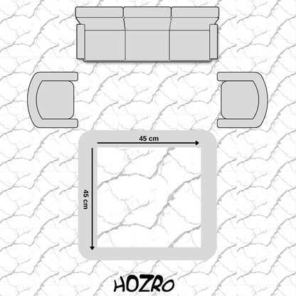 Placi PVC Autoadezive HOZRO, Pentru Podea, Stil Marmura, Grosime 1.4 mm, Model 602-30 – Rezistente si Usor de Montat BESTSELLS
