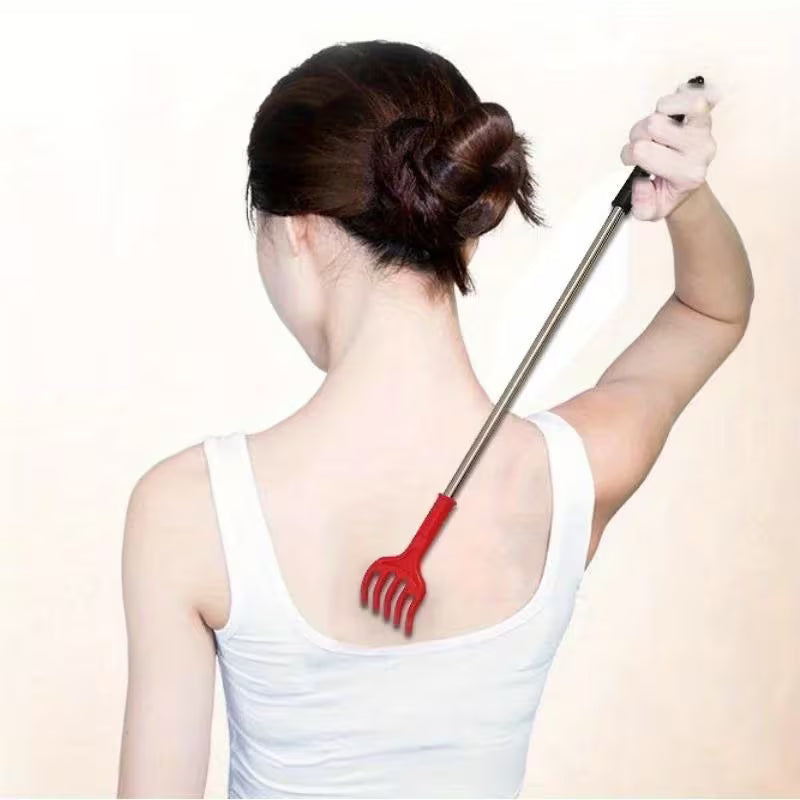 Set 5 Mini Scărpinător și Dispozitiv masaj Extensibil pentru Spate Hozro (24 - 46 cm) – Relaxare și Revigorare Zilnică HOZRO