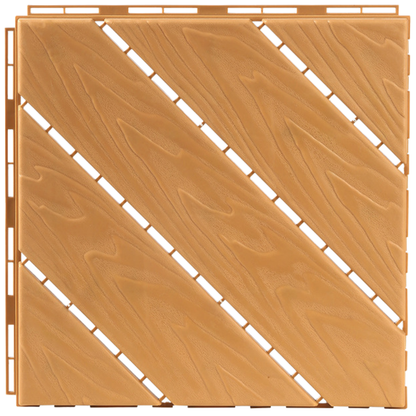 Pavaj de Terasă HOZRO, pentru Exterior, Plăci Interlocking 30 × 30 cm – Pardoseală Modulară Impermeabilă și Rezistentă la Intemperii, Ideală pentru Terasă, 602-22 BESTSELLS