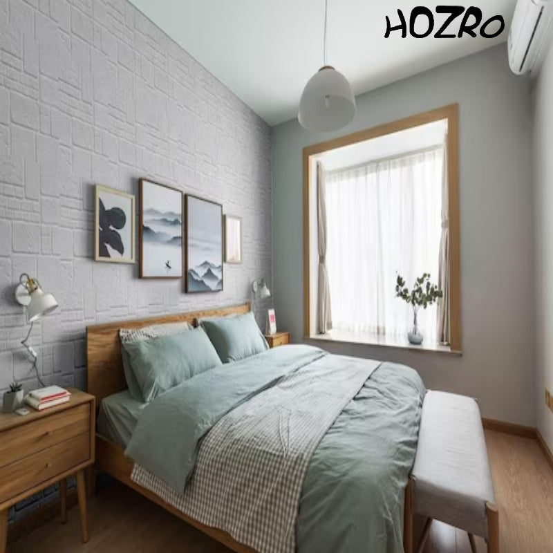 Tapet 3D autoadeziv, Model imitatie caramida, design modern, foarte usor de montat, TG-003 HOZRO