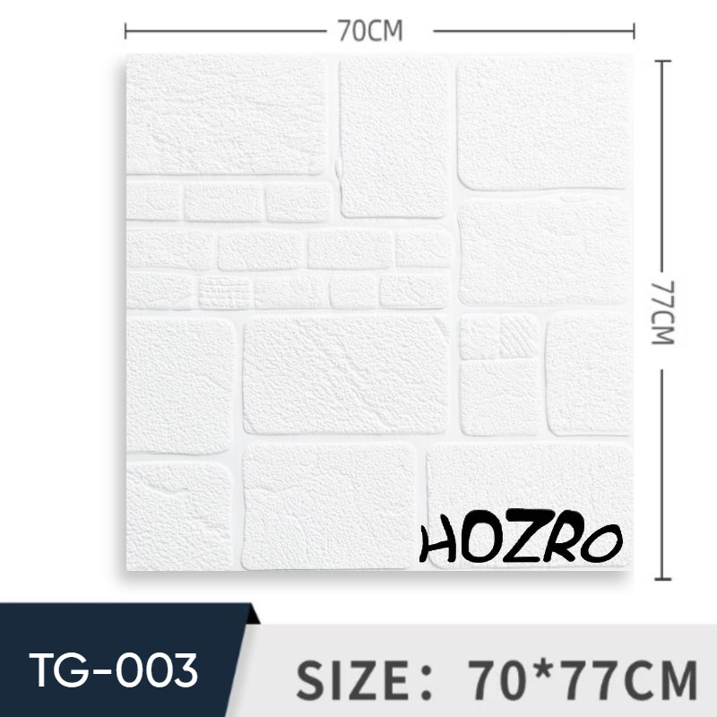 Tapet 3D autoadeziv, Model imitatie caramida, design modern, foarte usor de montat, TG-003 HOZRO