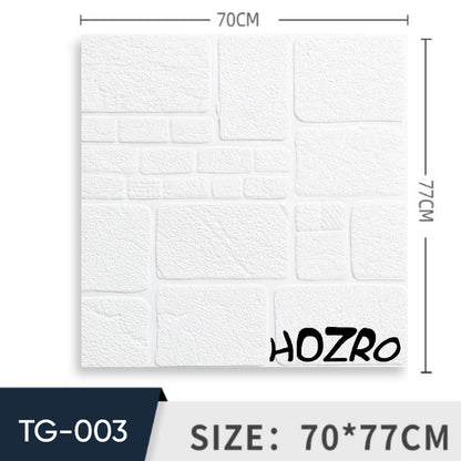 Tapet 3D autoadeziv, Model imitatie caramida, design modern, foarte usor de montat, TG-003 HOZRO