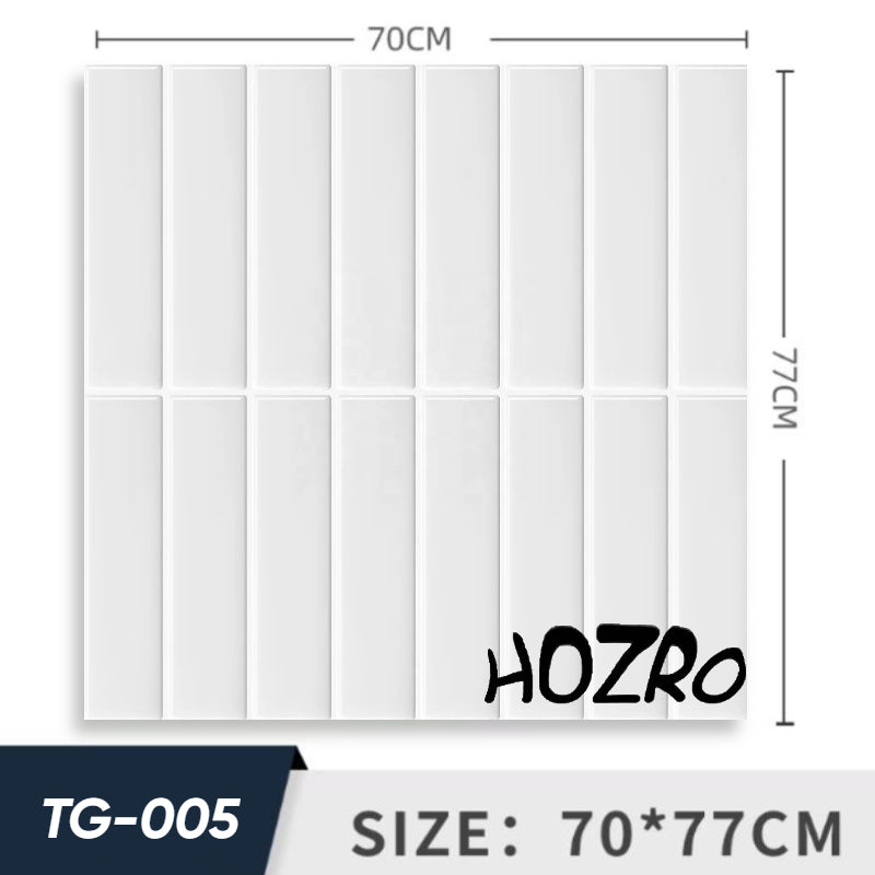 Tapet 3D autoadeziv, Model imitatie caramida, design modern, foarte usor de montat, TG-005 HOZRO