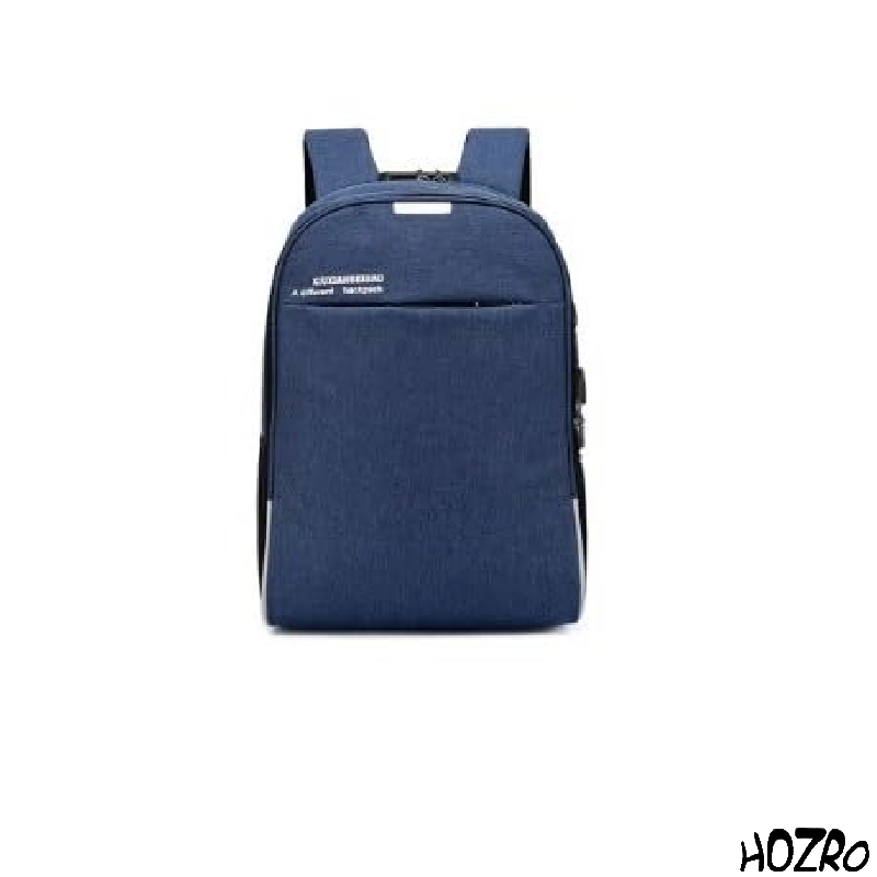 Rucsac Multifuncțional HOZRO pentru Laptop 14", cu Port USB, Compartiment Protejat, Poliester Durabil HOZRO