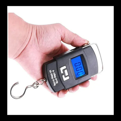 Cântar Digital de Mână – Capacitate 50 kg, 4 Unități de Măsură, Oprire Automată, Negru BESTSELLS