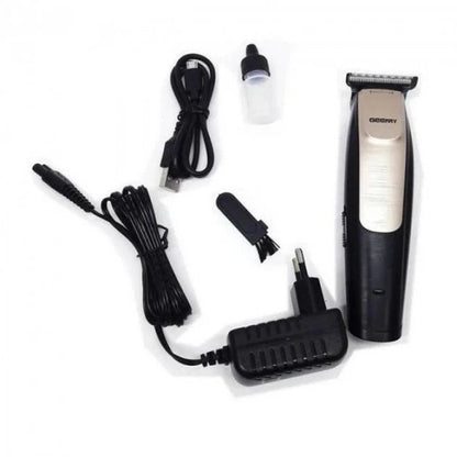 Aparat de tuns HOZRO barba, par si par corp fara fir, GM-828 incarcare USB, negru Acumulator 600mAh LI-ION Battery BESTSELLS