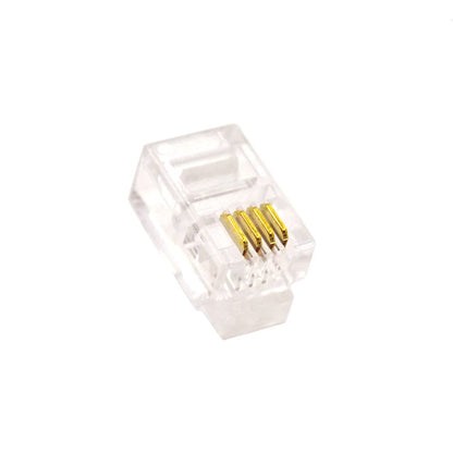 Mufa cablu telefonic, Pentru receptor, RJ11, 4 pini (m) BESTSELLS