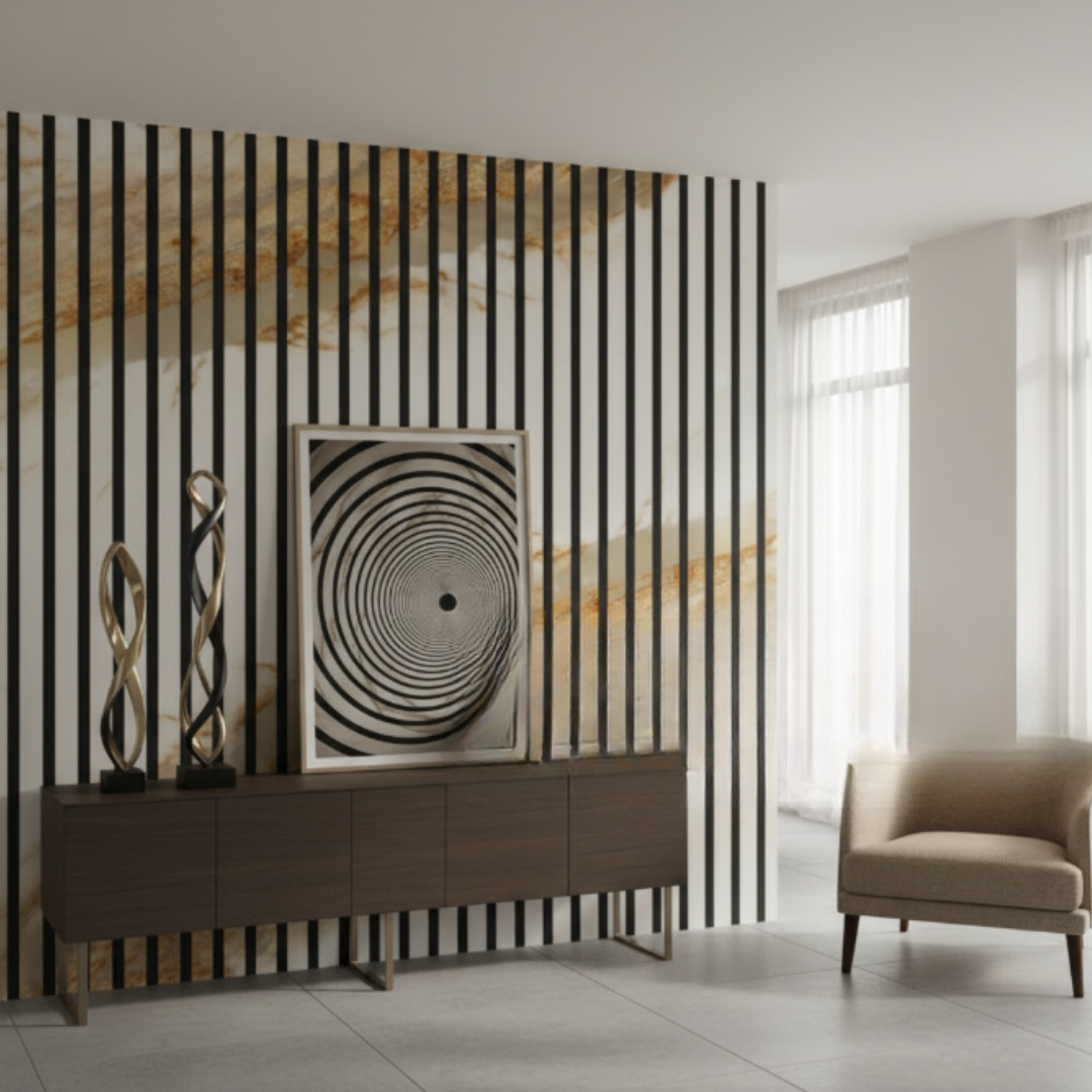 Tapet autocolant HOZRO, cu efect de fante, dimensiune 58×300 cm – material decorativ flexibil pentru amenajări contemporane și transformări fără efort, GST-476D3 HOZRO