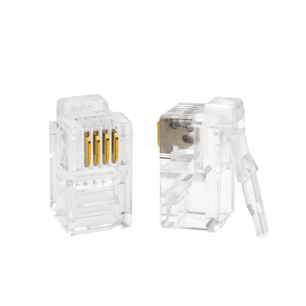 Mufa cablu telefonic, Pentru receptor, RJ11, 4 pini (m) BESTSELLS