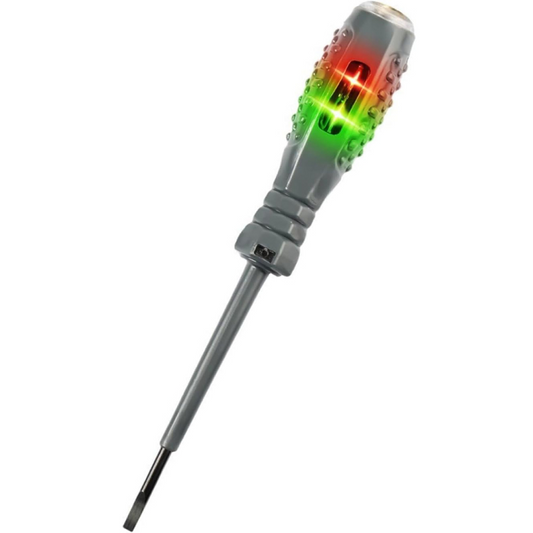 Tester de Tensiune HOZRO, Tip Șurubelniță cu Lumină Duală – Detector Electric cu Vârf Magnetic, pentru Verificarea Rapidă a Curentului și Circuitelor HOZRO