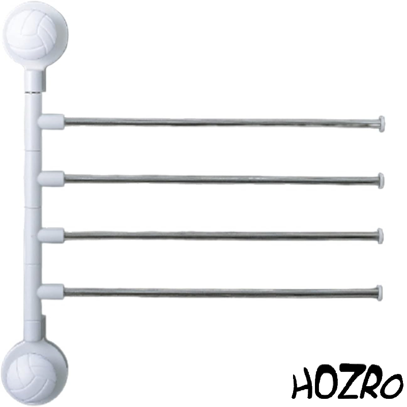 Suport Prosoape cu Ventuză HOZRO, Montaj Rapid, Fără Găuri, Practic și Elegant HOZRO