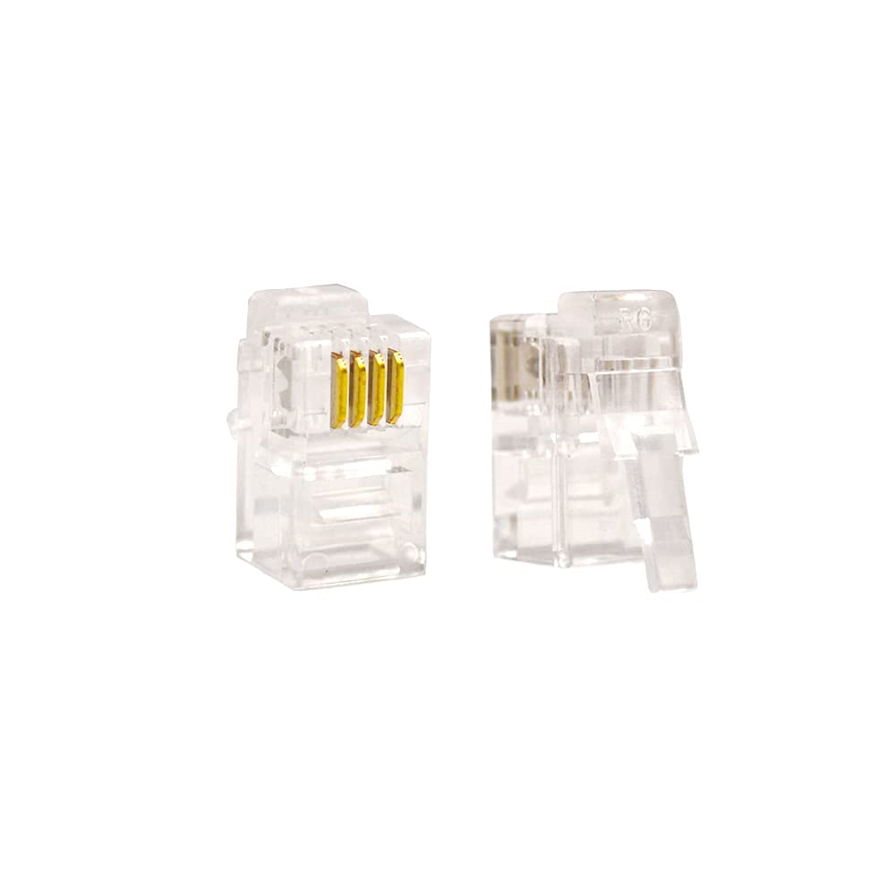 Mufa cablu telefonic, Pentru receptor, RJ11, 4 pini (m) BESTSELLS