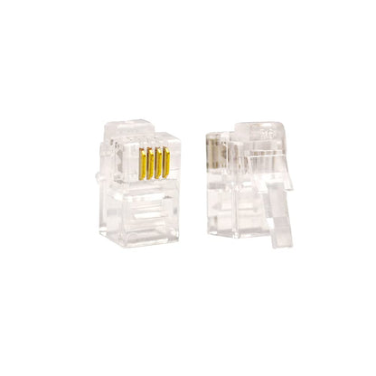 Mufa cablu telefonic, Pentru receptor, RJ11, 4 pini (m) BESTSELLS