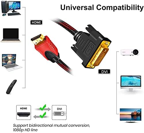 Cablu PANZAT monitor, DVI / HDMI, 5 M BESTSELLS