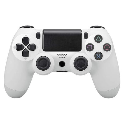 Controller Wireless HOZRO, DoubleShock , compatibil cu PS4, vibratie dubla, baterie performanta, alb