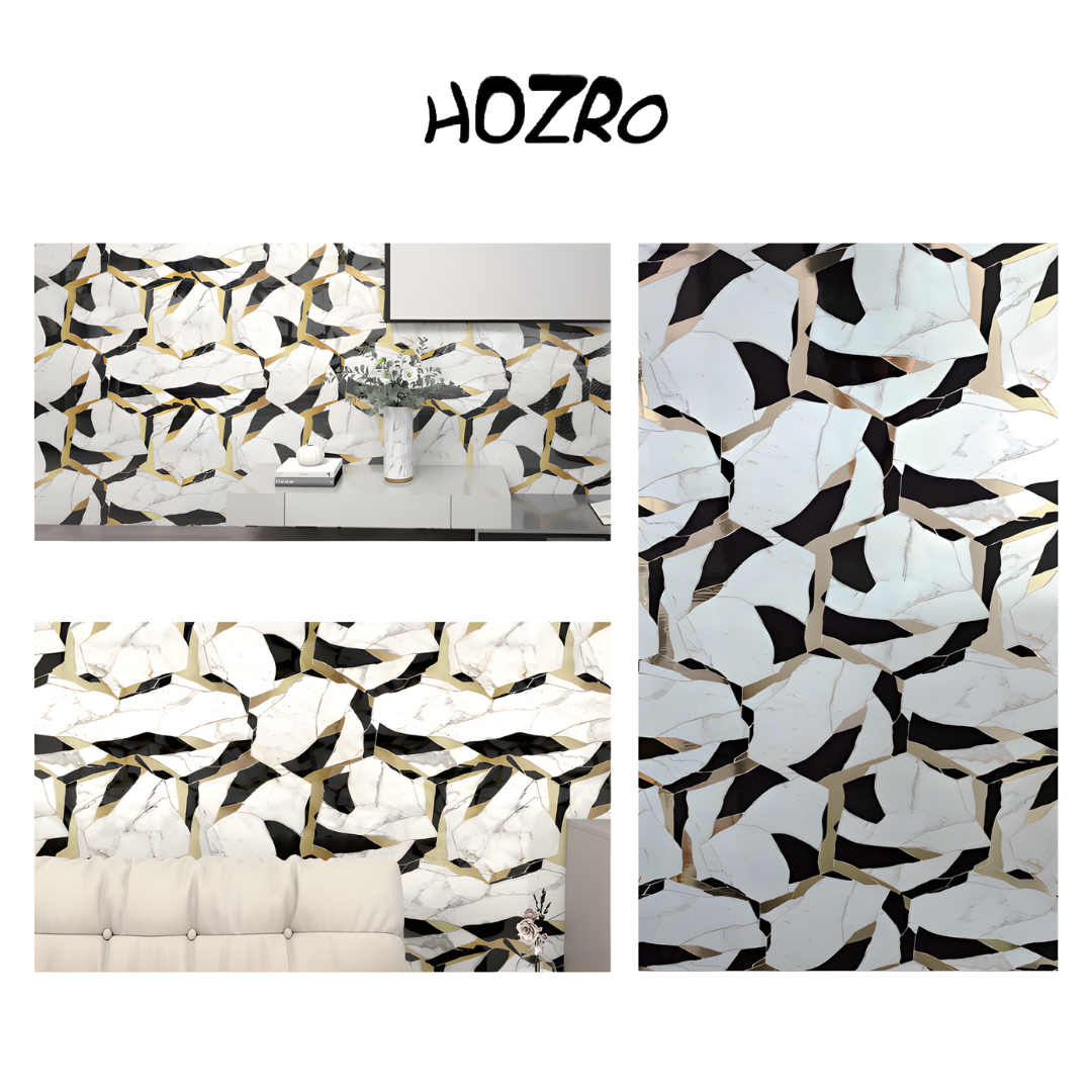 Tapet autocolant tip marmură HOZRO, rolă 1.2 × 3 m, model TLS-007, soluție elegantă pentru decor interior premium BESTSELLS