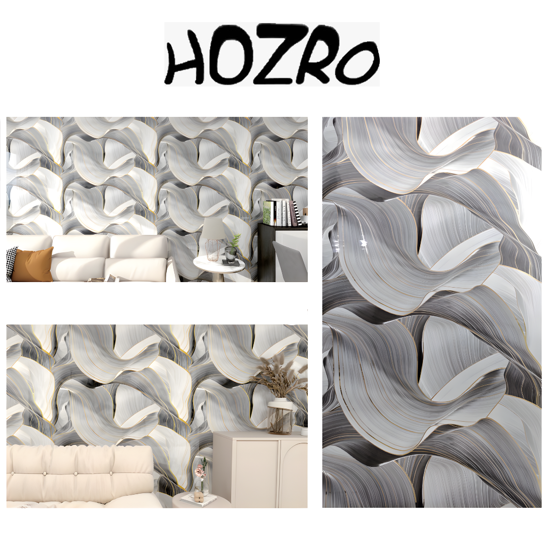 Tapet autocolant tip marmură HOZRO, rolă 1.2 × 3 m, model TLS-009, soluție elegantă pentru decor interior premium BESTSELLS