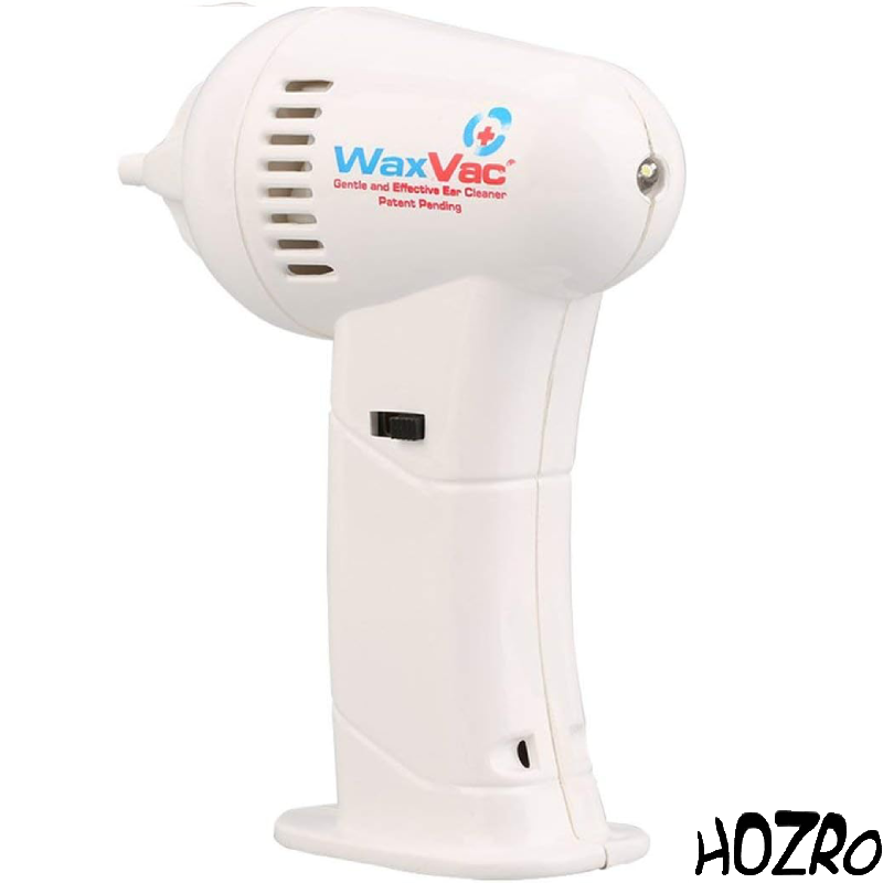 Aparat HOZRO, de curățare a urechilor Wax Vac, dispozitiv electric igienic și sigur, cu aspirație delicată pentru îndepărtarea eficientă a cerumenului, funcționare silențioasă și design ergonomic pentru întreaga familie HOZRO
