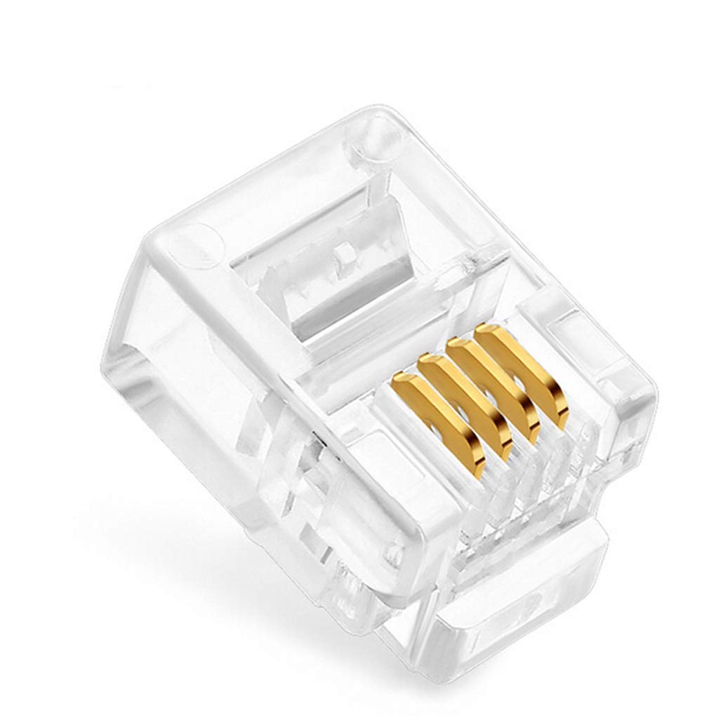 Mufa cablu telefonic, Pentru receptor, RJ11, 4 pini (m) BESTSELLS