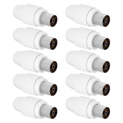 Mufa antena cablu Coaxial Stecher, TATA 10 mm BESTSELLS