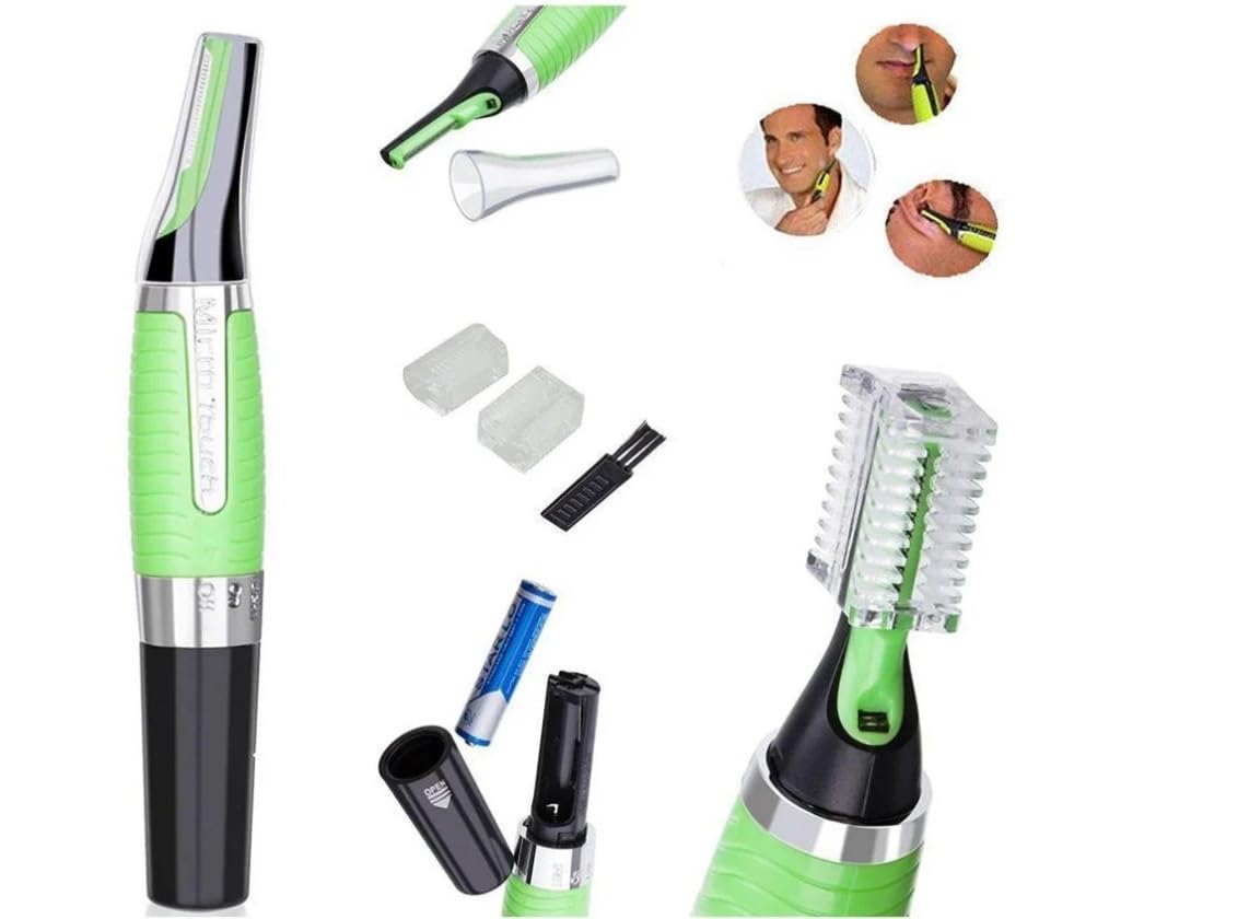 1+1 GRATIS Trimmer Facial HOZRO – Aparat de Ras, Tuns și Conturare pentru Față, Rapid și Ușor de Folosit BESTSELLS