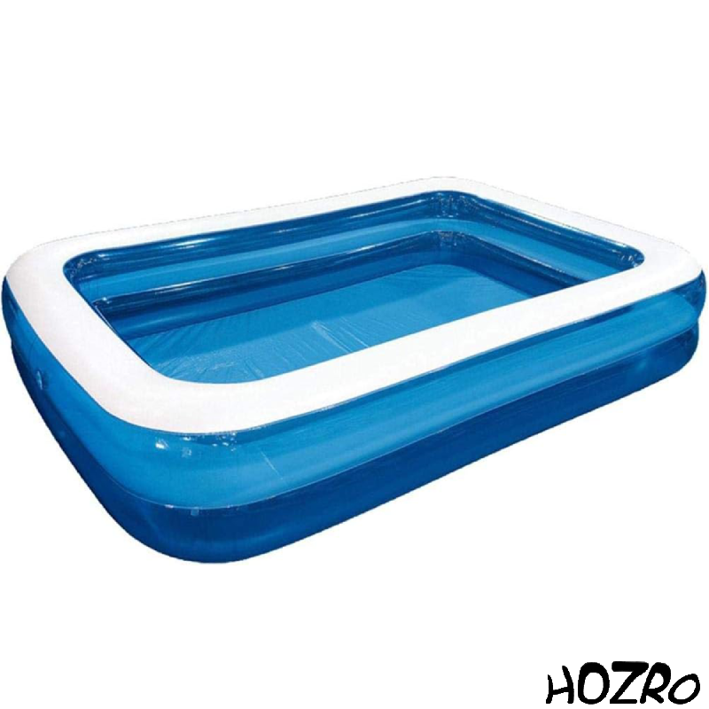 Piscină gonflabilă HOZRO, pentru adulți 305×183×55 cm – Portabilă si spațioasă pentru cupluri, ideală pentru baie cu spumă, relaxare sau răcorire vara, design durabil și rezistent la uzură, ușor de instalat și depozitat HOZRO