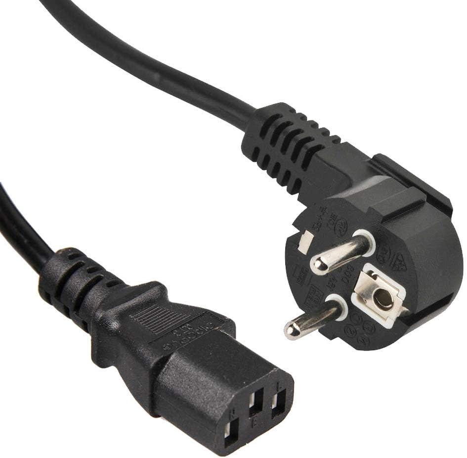 Cablu de alimentare, 250V-10A, 1.2 m lungime, Monitor, PC, Printer, TV, negru BESTSELLS