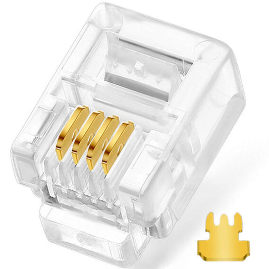 Mufa cablu telefonic, Pentru receptor, RJ11, 4 pini (m) BESTSELLS