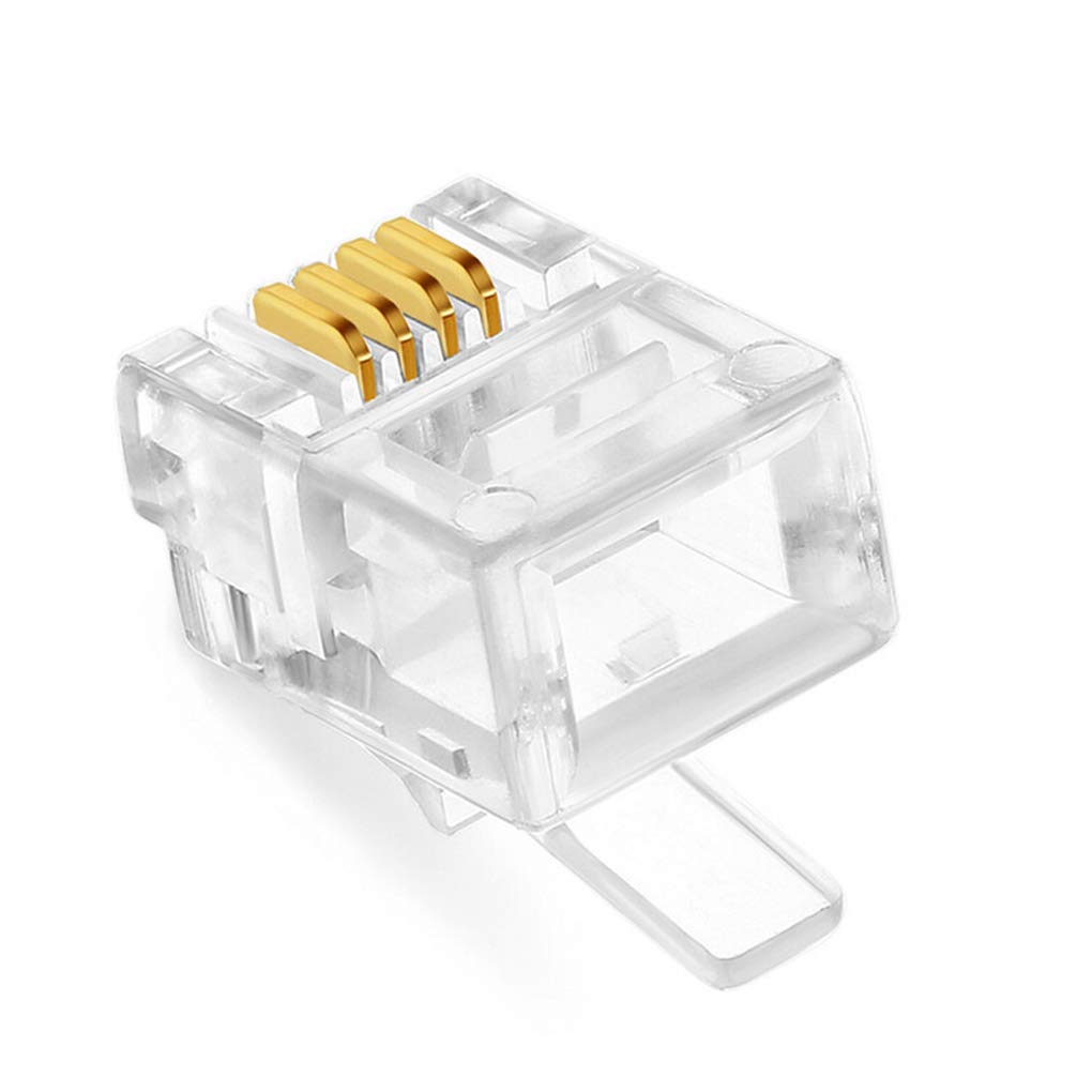 Mufa cablu telefonic, Pentru receptor, RJ11, 4 pini (m) BESTSELLS