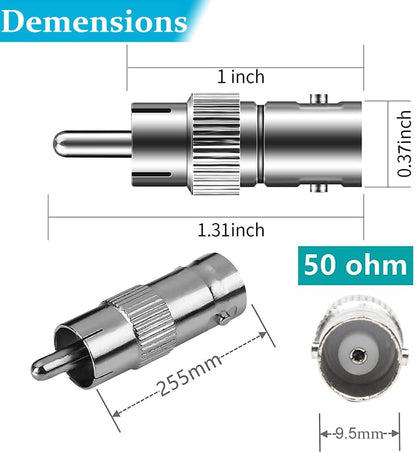 Conector tip F, BNC mama - RCA tata BESTSELLS