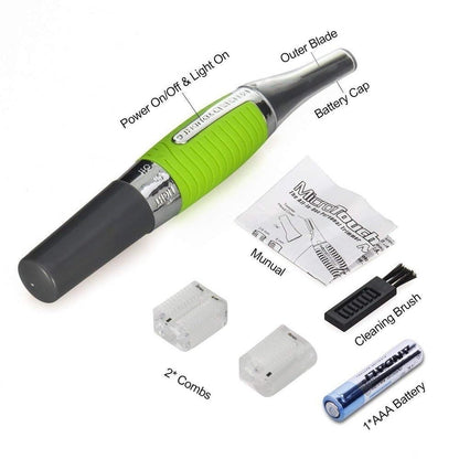 1+1 GRATIS Trimmer Facial HOZRO – Aparat de Ras, Tuns și Conturare pentru Față, Rapid și Ușor de Folosit BESTSELLS