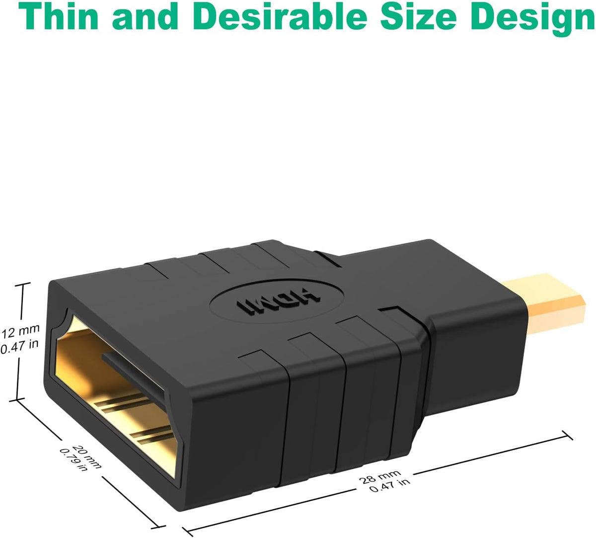 Adaptor HDMI Tip-A MAMA la micro HDMI TATA BESTSELLS