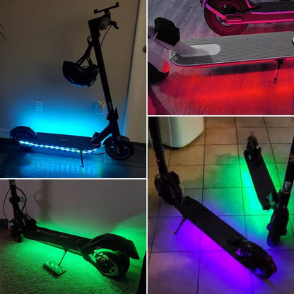 Bandă LED RGB Smart 2 × 1 m, USB, Bluetooth, control prin aplicație, 2 ieșiri RGB BESTSELLS