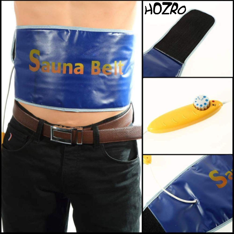 Centură de slăbit HOZRO,  Sauna Belt cu efect termic, reglaj al temperaturii și acțiune intensivă pentru reducerea stratului adipos și relaxarea musculară HOZRO