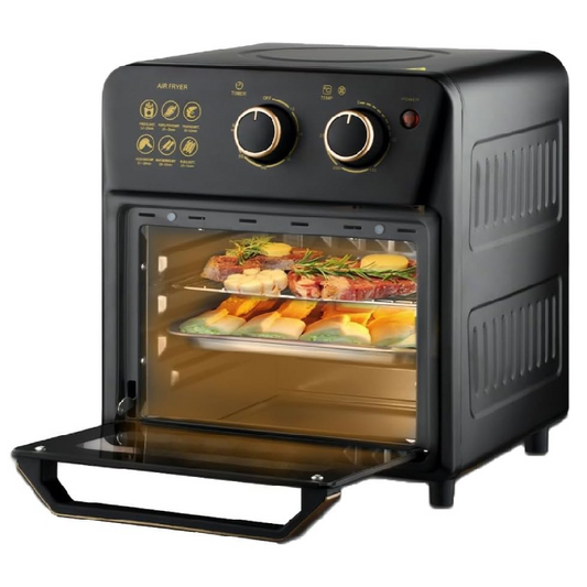 Air Fryer HOZRO, Model DS-18 – 12L, Friteuză cu Aer Cald, Gătit Sănătos și Rapid, Cuptoare Multifuncțional fără Ulei HOZRO