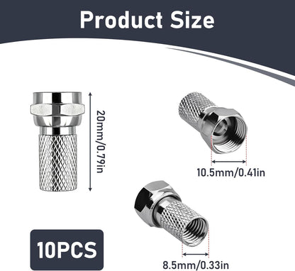 Mufa Cablu Coaxial, conector tip F BESTSELLS