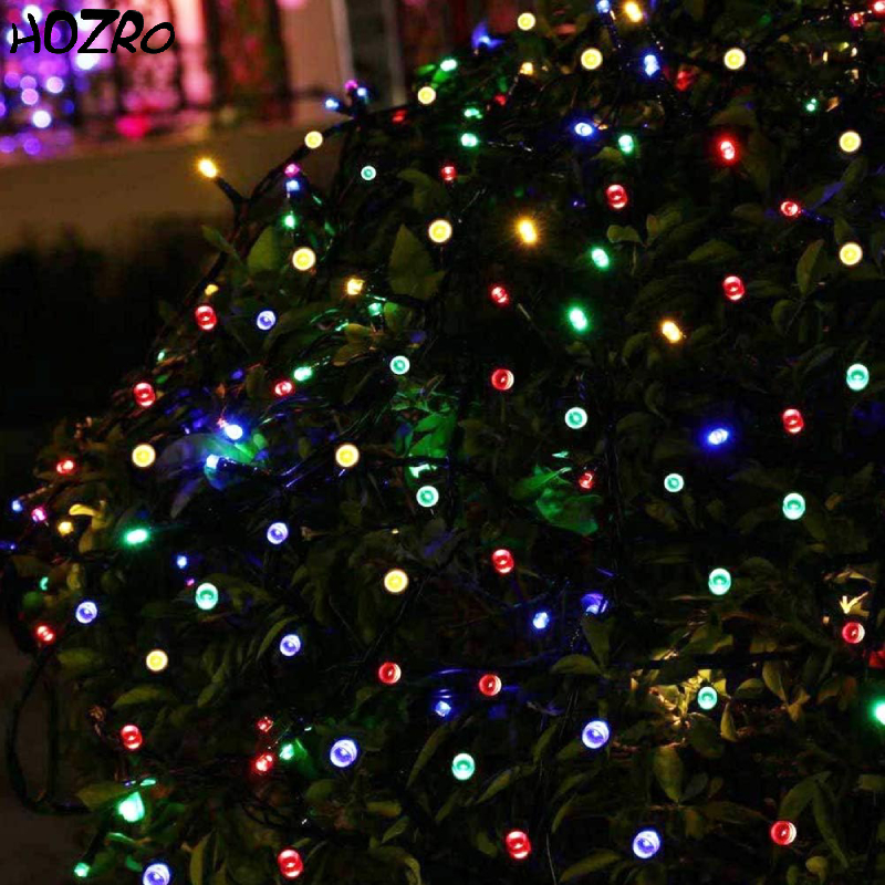 Ghirlandă Luminoasă pe Rolă HOZRO, Rezistenta la Apă, pentru Interior și Exterior – Iluminare Multicoloră HOZRO