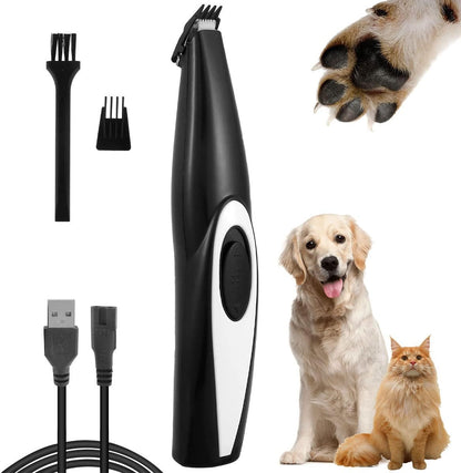 Aparat de Tuns Lăbuțele Animalelor HOZRO, Trimmer Silențios și Precis pentru Câini și Pisici HOZRO