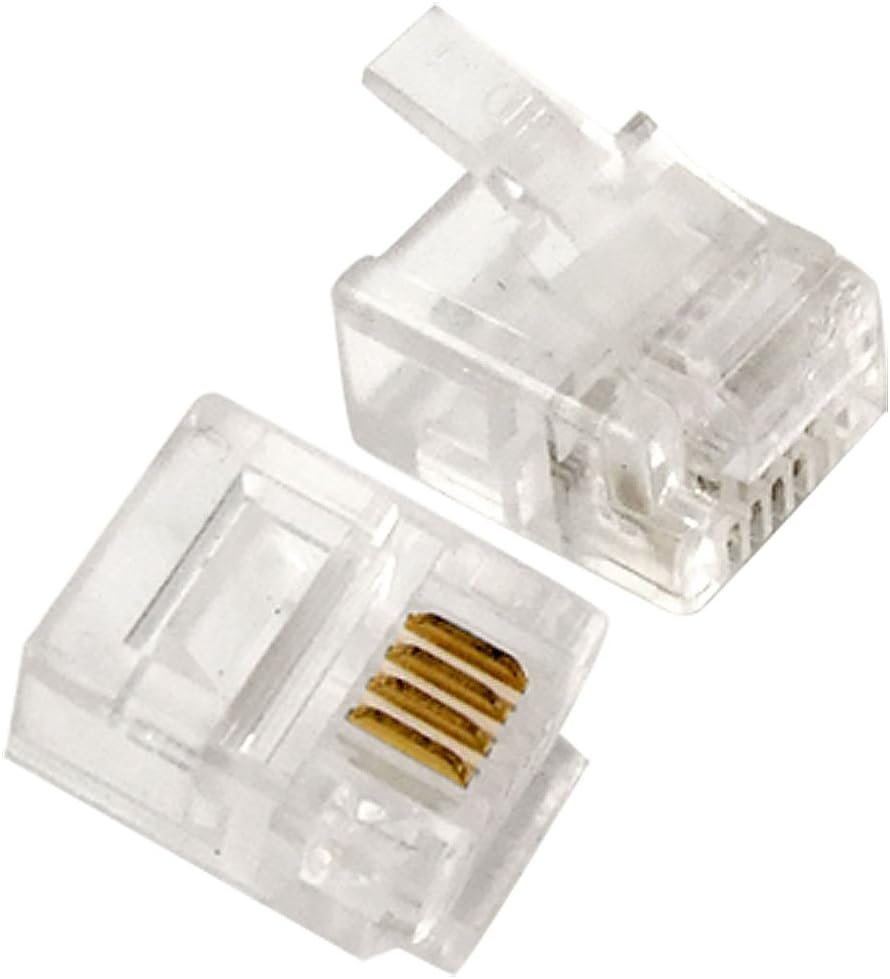 Mufa cablu telefonic, Pentru receptor, RJ11, 4 pini (m) BESTSELLS