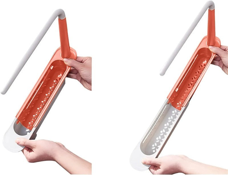 Suport pentru buretele și laveta, alb/roz BESTSELLS