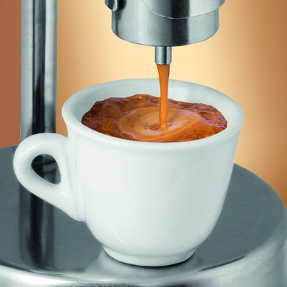 Aparat Portabil KAMIRA, Solutia inteligenta pentru un espresso autentic italian direct de pe aragaz, din Inox, Ideal pentru Acasa, Birou, Calatorii, Camping sau Picnic, Tip Espresso Manual KAMIRA
