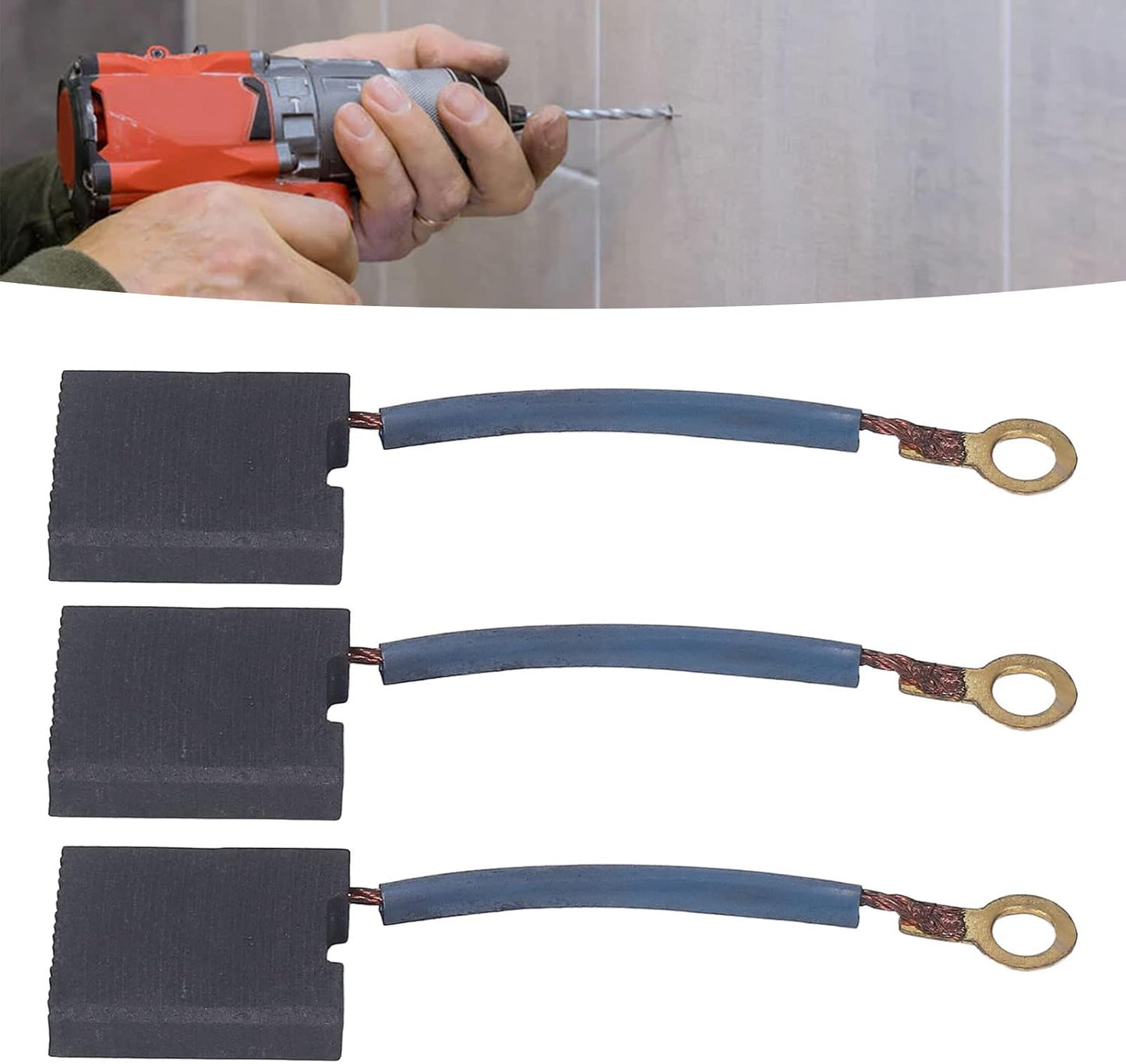 Set 2 Perii Colectoare Carbuni 6x16x22 mm - Papuc Ø 4mm BESTSELLS