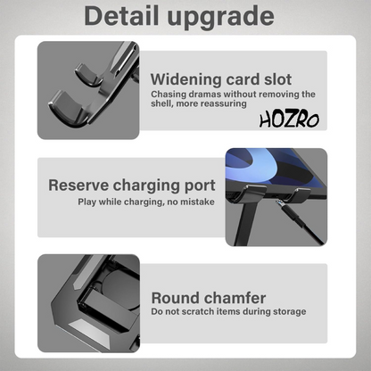 Suport Tabletă HOZRO, cu Bază Rotativă 360°, Reglabil, Compatibil cu iPad Pro / Air / Mini și Alte Tablete HOZRO