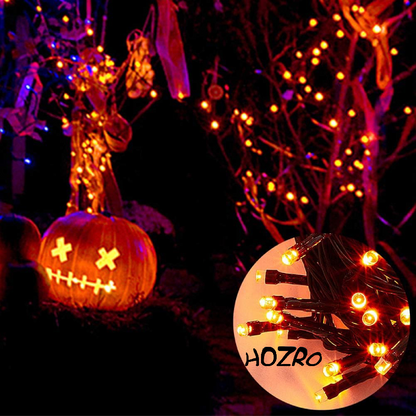 Ghirlandă Luminoasă pe Rolă HOZRO 100M cu 480 LED-uri Roșii, Rezistentă la Apă, pentru Interior și Exterior – Iluminare Decorativă de Crăciun și Evenimente Festive HOZRO